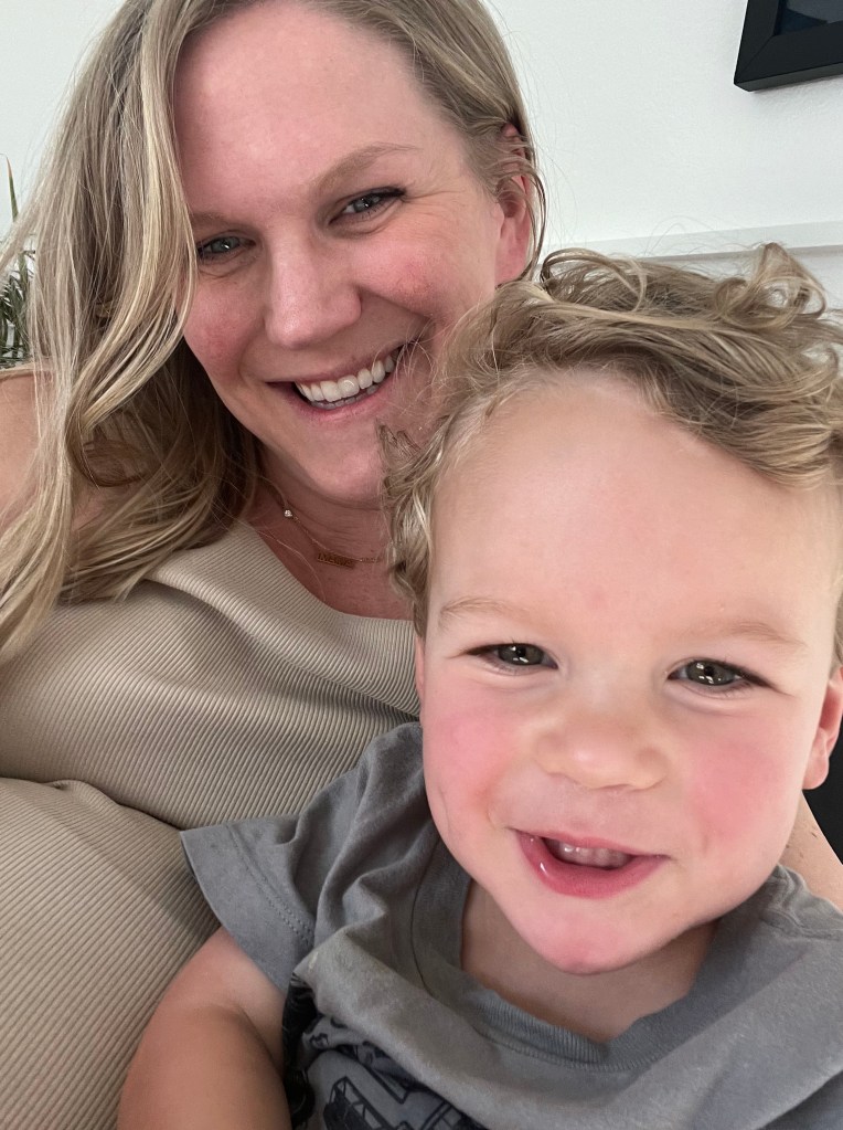 LT loving being the center of attention & learning how to take selfies.
